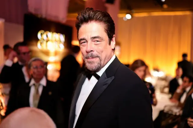Benicio del Toro asiste a la 83ª entrega anual de los Globos de Oro en The Beverly Hilton el 11 de enero de 2026 en Beverly Hills, California. (Foto de Neilson Barnard/Getty Images)