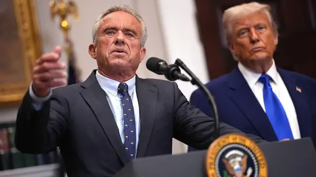 Robert F. Kennedy Jr. y Trump