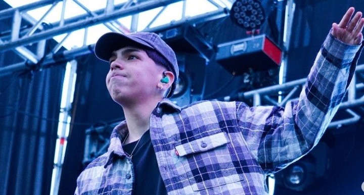 Milo J en vivo. Foto: IG