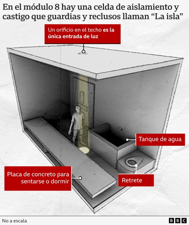 Celda de aislamiento conocida como 