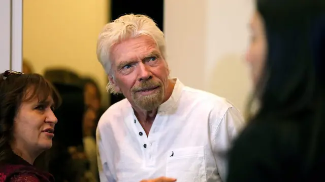 El empresario Richard Branson