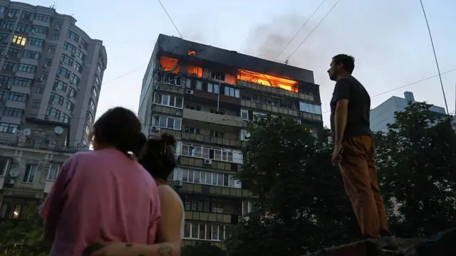 Ataques en Kyiv