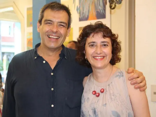 Pablo Salgueiro y Rosina Rubio
