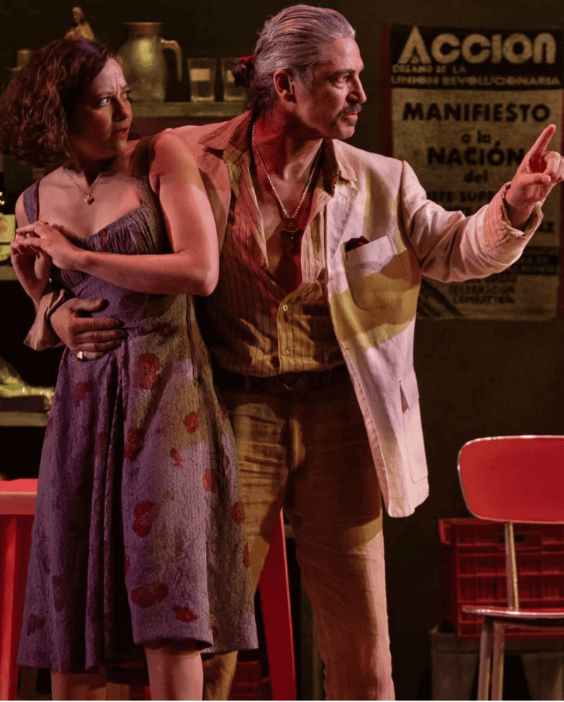 'La Chunga' es una puesta en escena ambientada en 1945 en Perú, que explora el inquietante deseo masculino y la violencia contra la mujer. EFE/EFE/ Teatro Di Roma/A. Parrinello