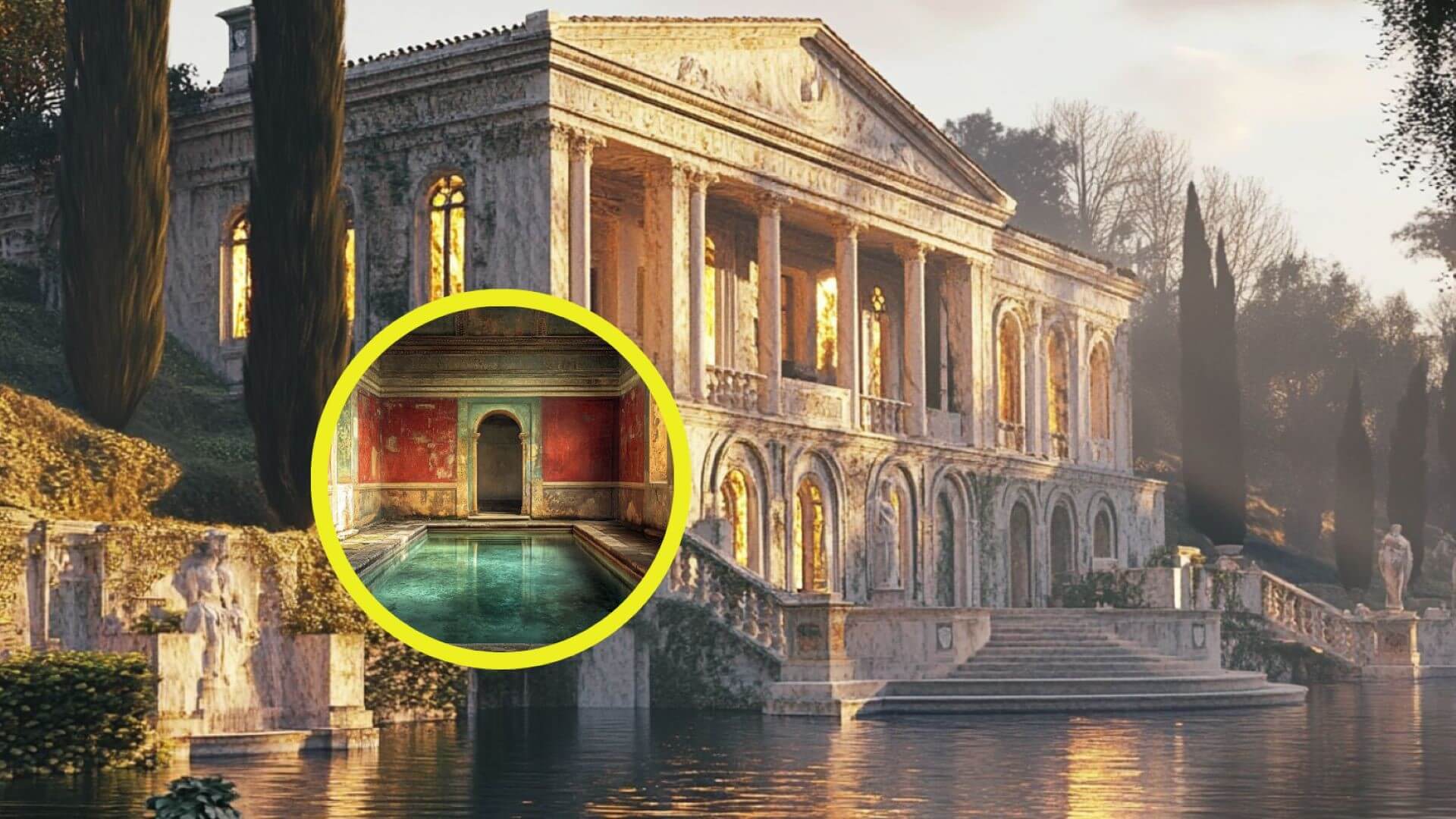 El agua en las villas tardorromanas