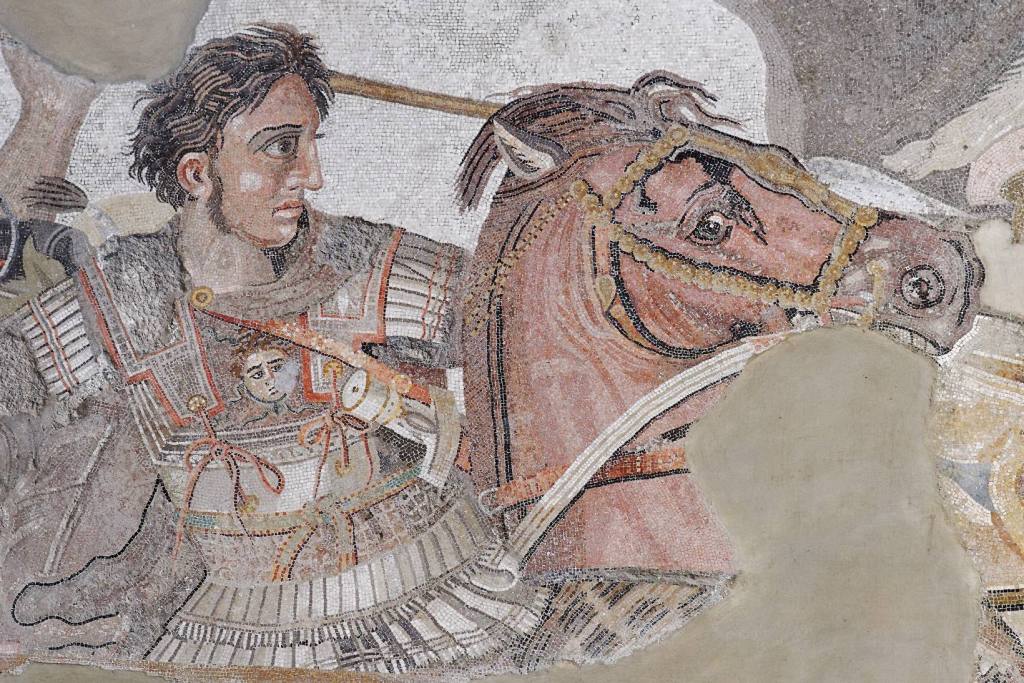 Mosaico de Alejandro Magno