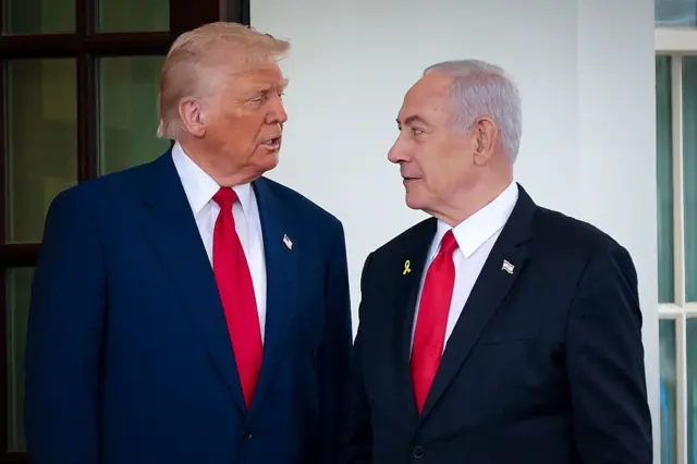 Trump y Netanyahu