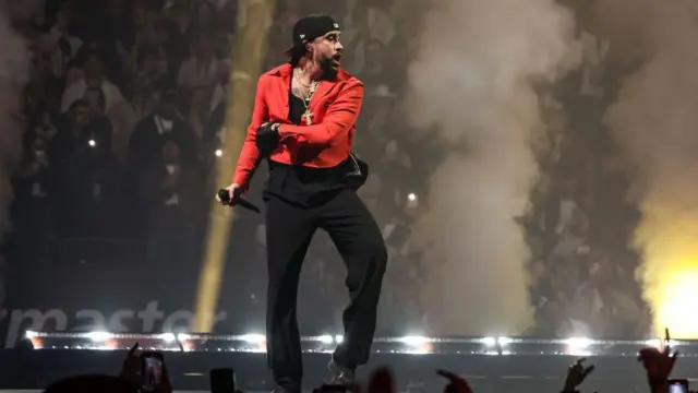 Bad Bunny en concierto