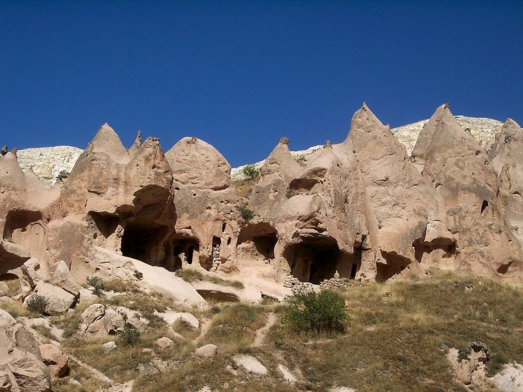 Paisaje rocoso de Capadocia