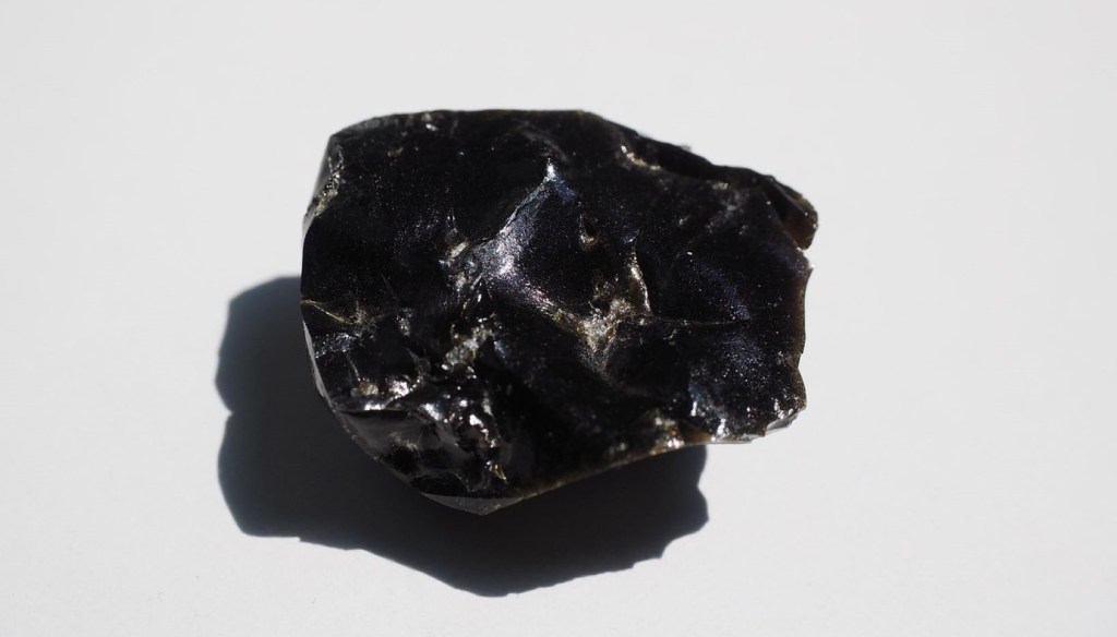 Fragmento de obsidiana