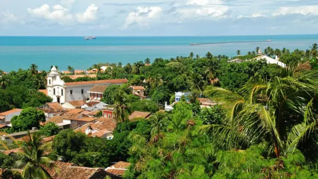 Vista de la ciudad vieja de Recife