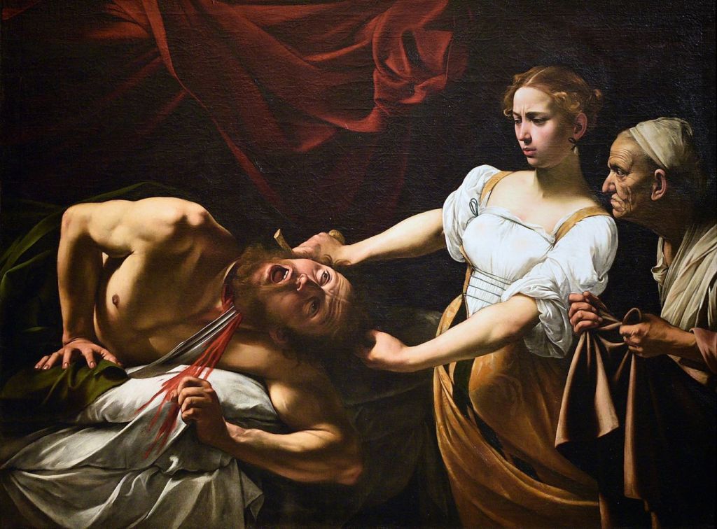 Judith decapitando a Holofernes