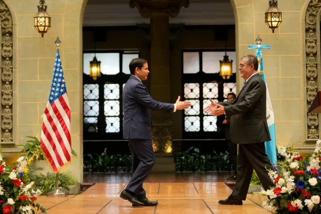 Bernardo Arévalo y Marco Rubio