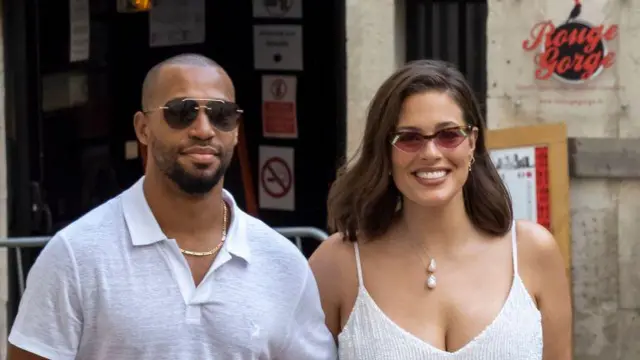 Ashley Graham y Justin Ervin