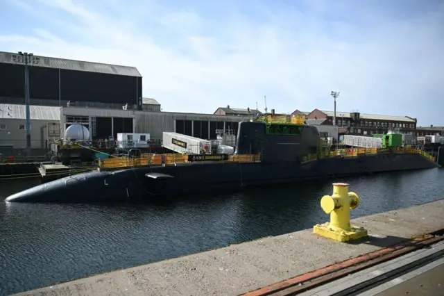 Submarino de Reino Unido.