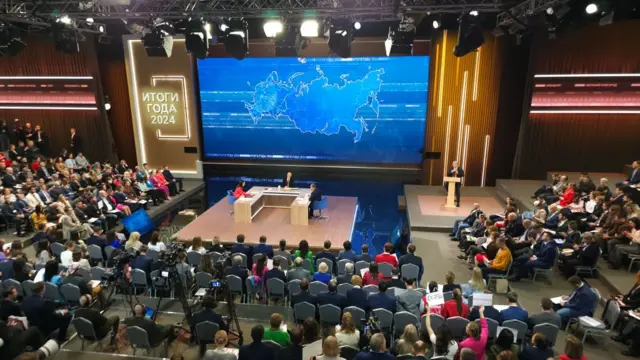 La conferencia de prensa de Putin