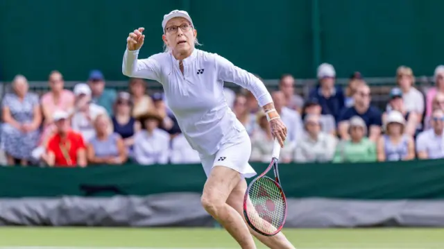 Navratilova en 2023.