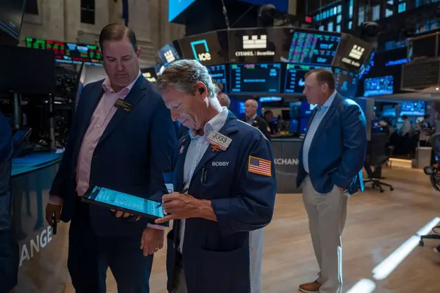 Personas en Wall Street