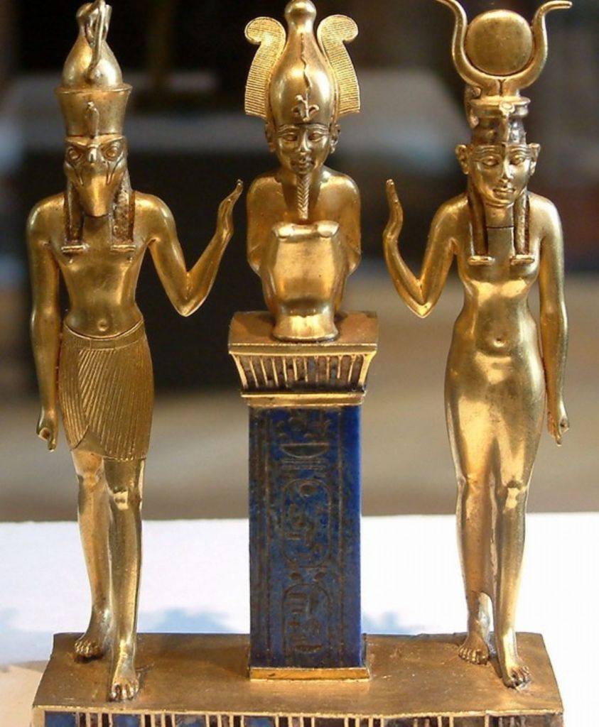 Isis, Osiris y Horus