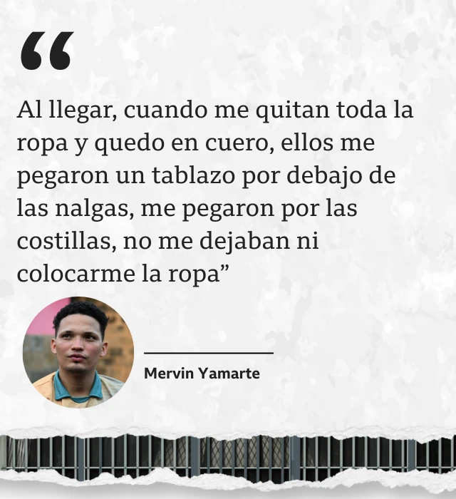 Gráfico con una foto de Mervin Yamarte en la parte inferior y una frase que dice: 