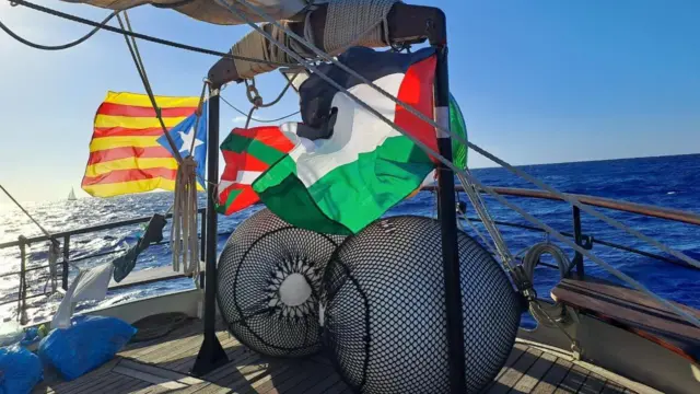 Vista desde el barco Sirius.