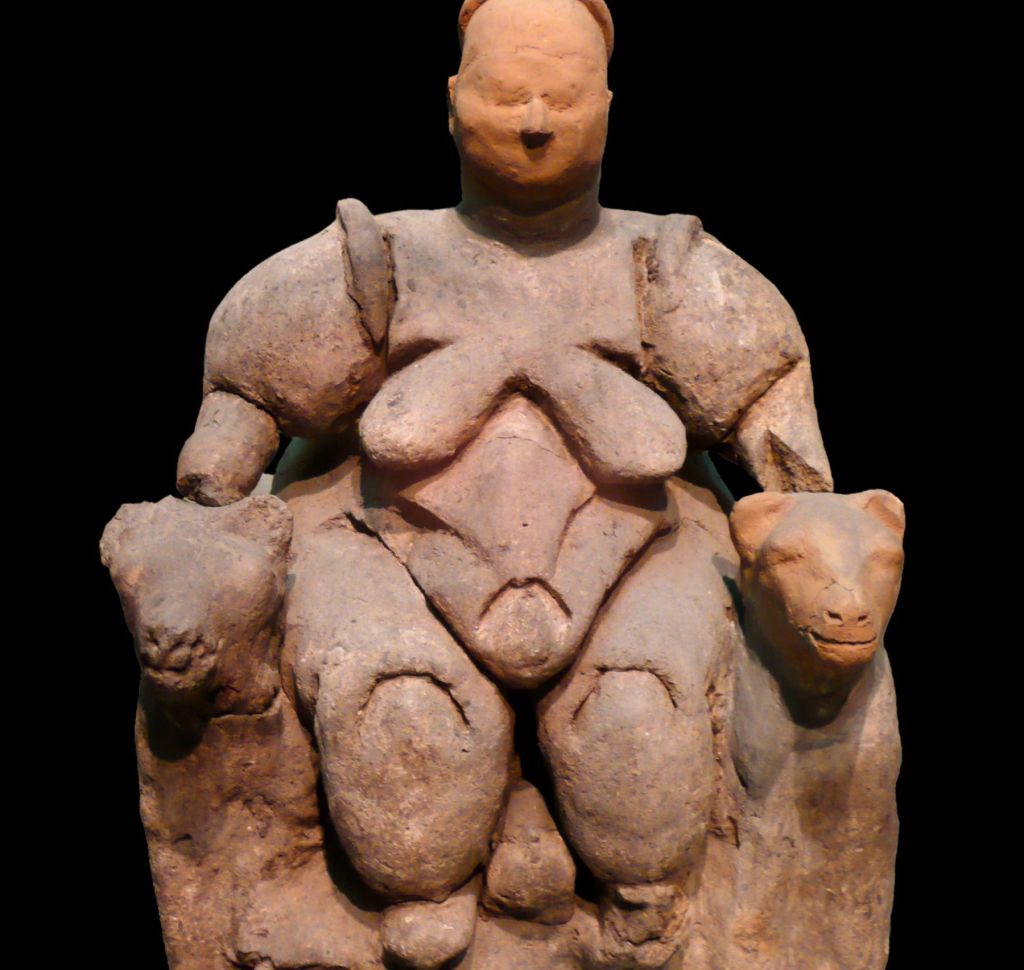 Mujer sentada de Çatalhöyük