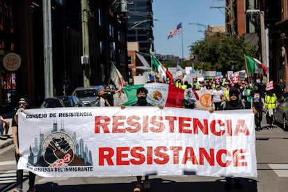 Marcha en Chicago, Illinois, el 1 de septiembre.