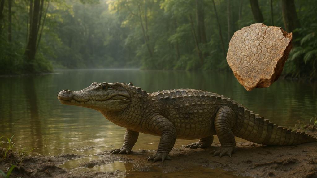 La microestructura de la cáscara muestra un tipo de huevo nunca antes descrito en crocodílidos.