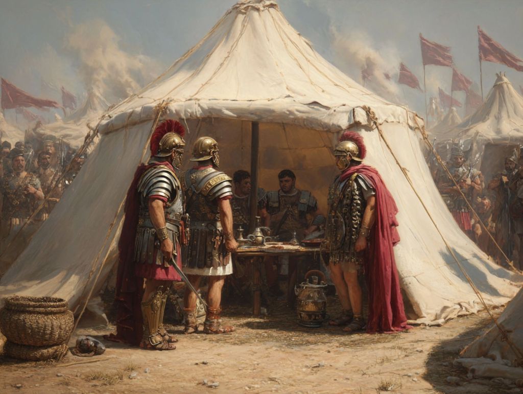 Soldados romanos