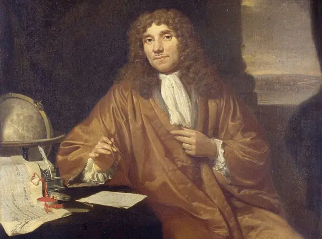 Retrato de Anton van Leeuwenhoek