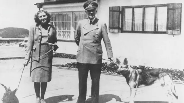 Hitler y Eva Braun