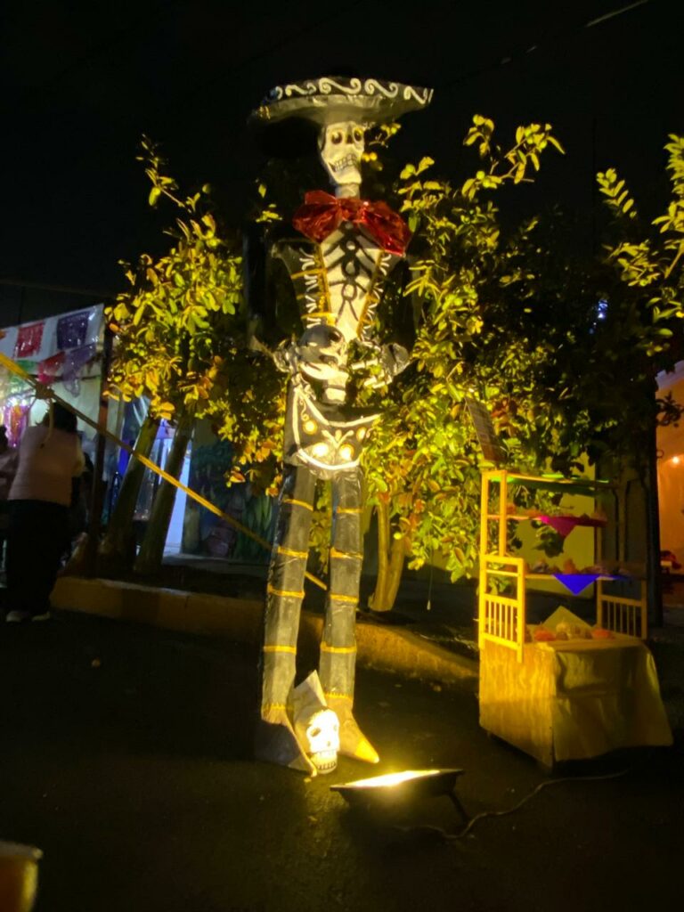 Calaveras gigantes de Tláhuac