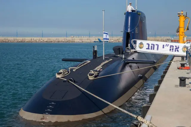 Submarino alemán en Israel