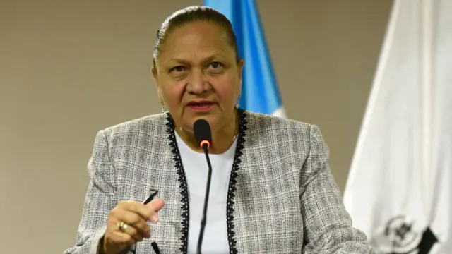 La fiscal general, Consuelo Porras