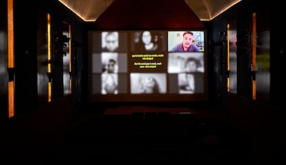 Imagen de una sala con 'Trauma ocular'.