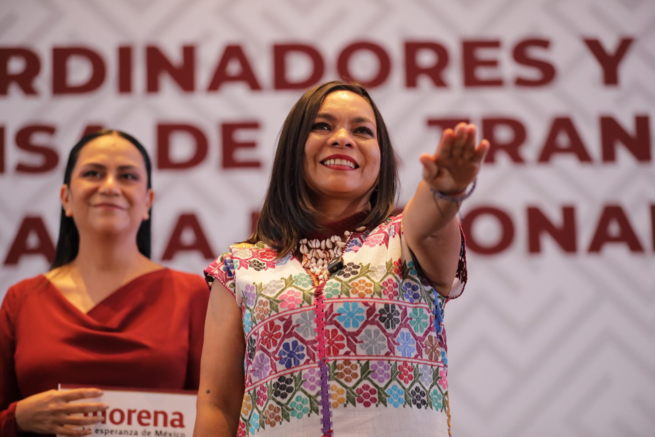 Beatriz Mojica designada por Morena como coordinadora de la 4T en Guerrero.