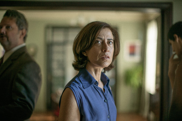 Fernanda Torres, en el filme de Walter Salles con 3 nominaciones al Oscar. Foto Sony/UIP