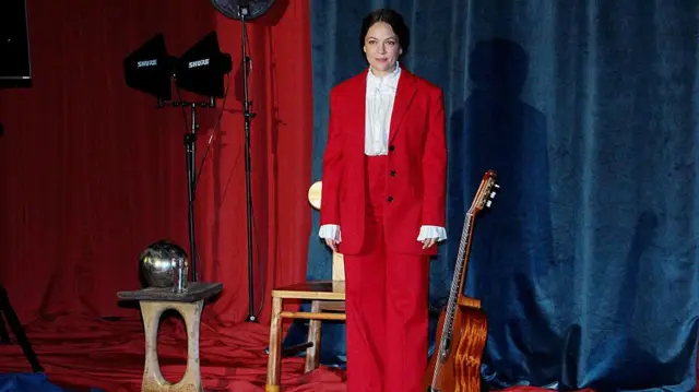 Natalia Lafourcade en la promoción de su nuevo disco