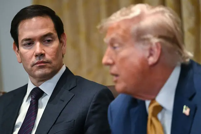 Rubio y Trump