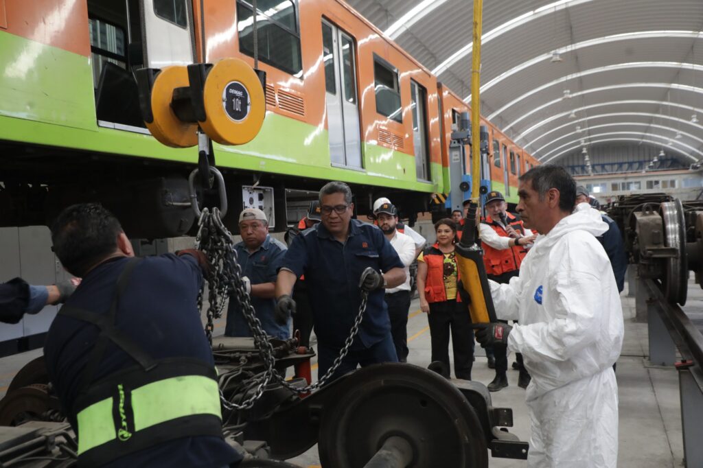 Modernización talleres línea A del Metro