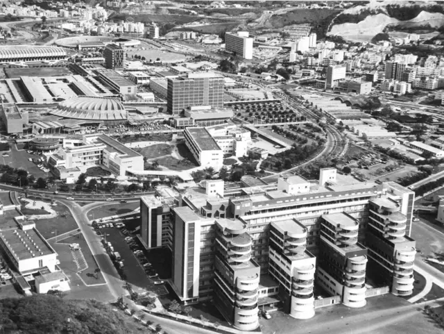 Vista aérea de la Ciudad Universitaria de Caracas