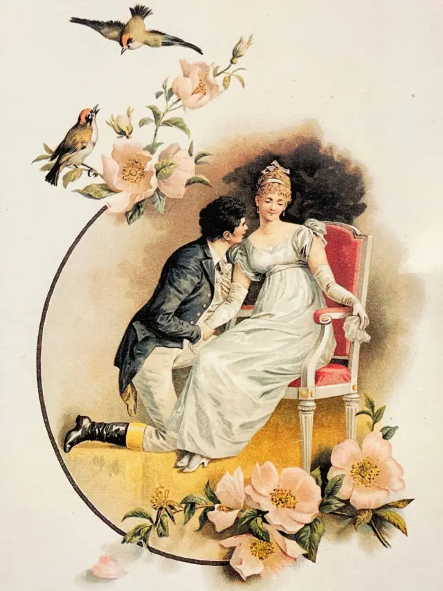 Pareja victoriana