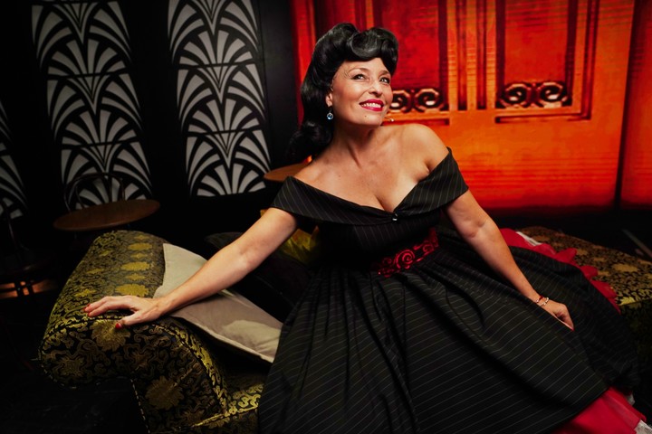 Marisol Otero hace de Libertad Lamarque, a quien veía de chiquita con sus padres. Foto: Martín Bonetto 