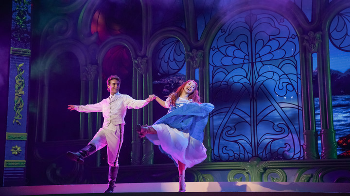 Pablo Turturiello (Eric) y Albana Fuentes (Ariel) tienen una química perfecta.