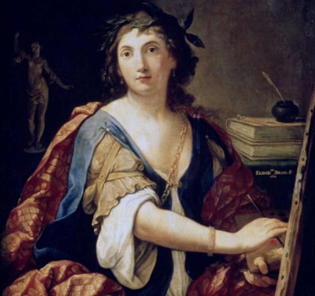 Autorretrato de Sirani, Museo Pushkin