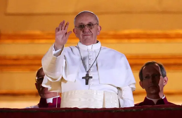 Papa Francisco en 2013