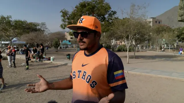 Franklin Lopez entrenador de Los Astros.