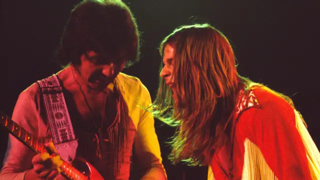 Tony Iommi y Ozzy Osbourne de Black Sabbath