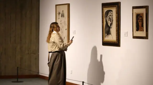 La exposición ''Ojo a ojo. El retrato en el arte moderno y contemporáneo'' de noviembre de 2024.