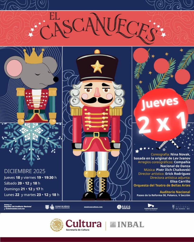 El Cascanueces regresa al Auditorio Nacional.